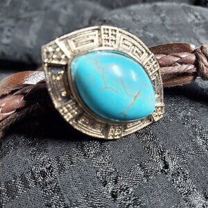 Camila Sterling Silver & Genuine Turquoise Ring